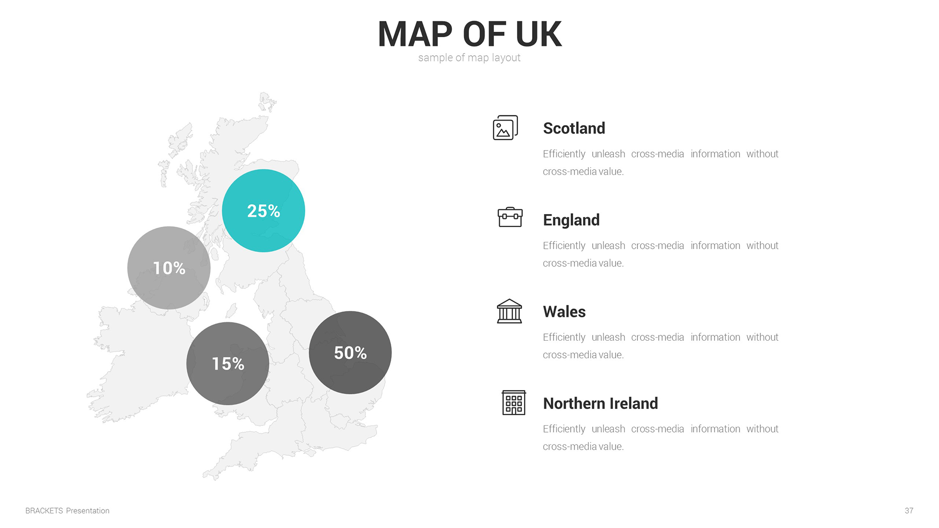 Brackets Multipurpose PowerPoint Template by aumlette GraphicRiver